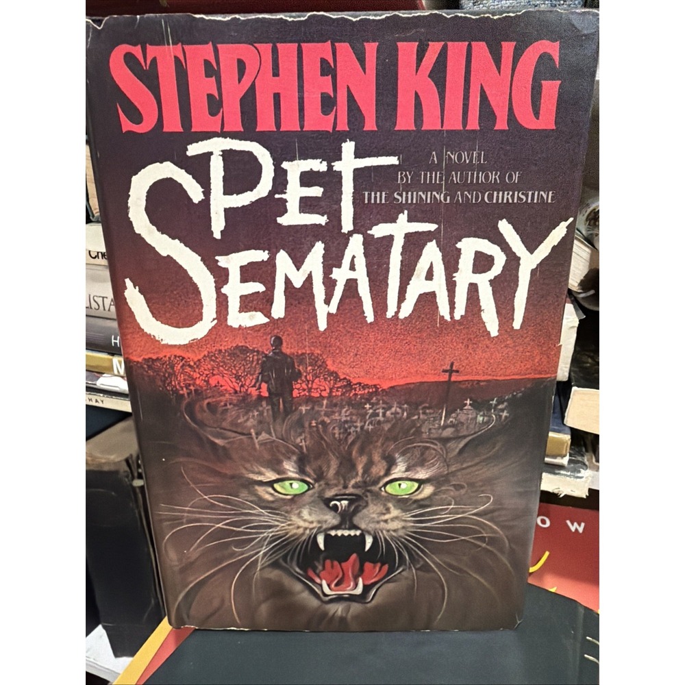 Pet Sematary, Stephen King, book club edition 1983